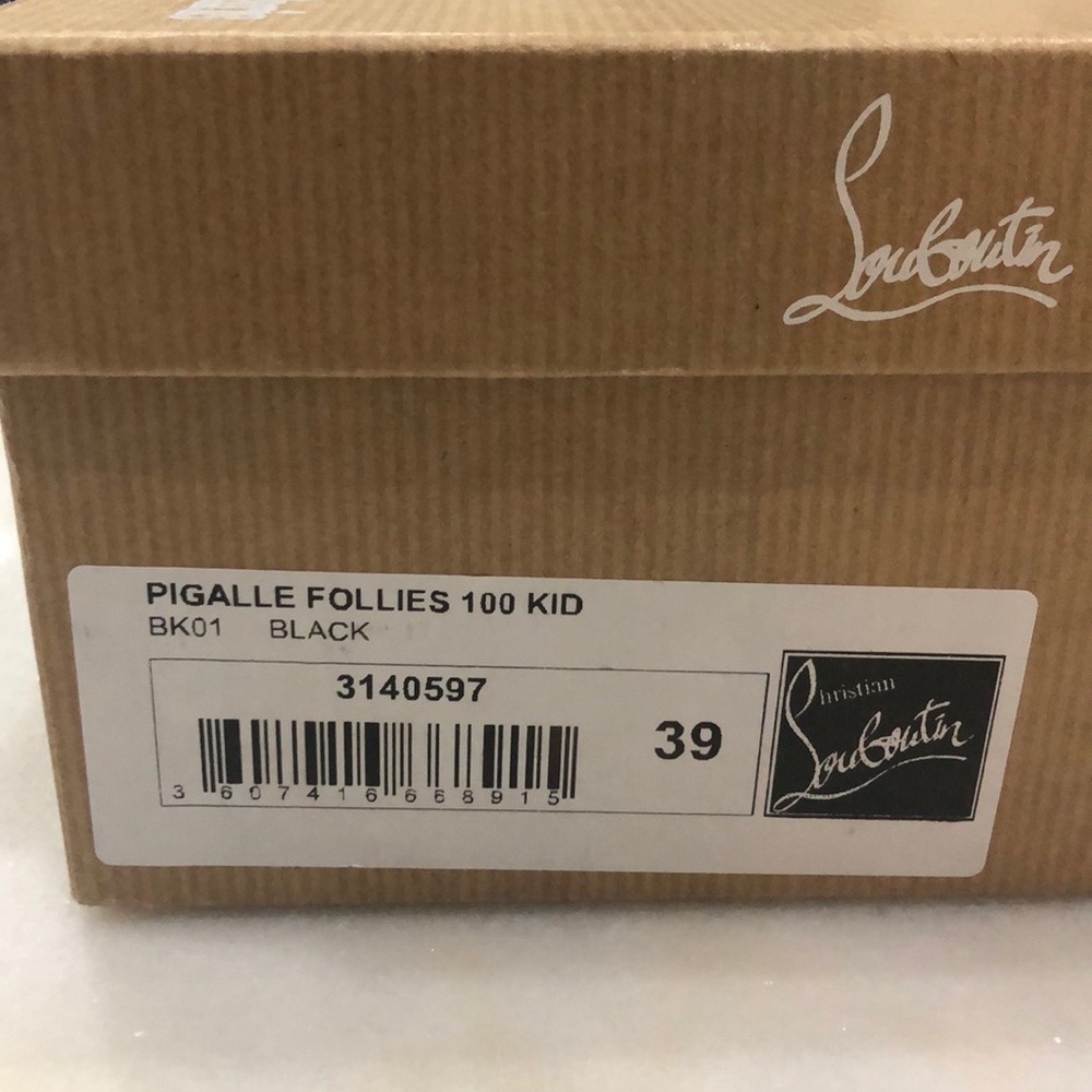 Size 39 Christian louboutin heels
